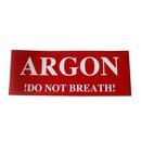 Aufkleber Argon