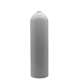 MES 11,1 L alu cylinder, white