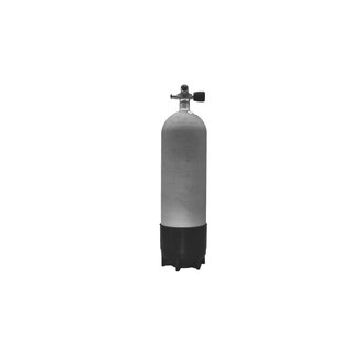 Faber 10L/300 bar hot dipped  steel cylinder, complete