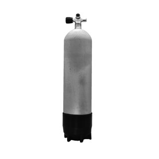 Faber 12 L long, 232 bar hot dipped cylinder, complete