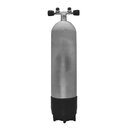 Faber 12 L long, 232 bar hot dipped cylinder, complete