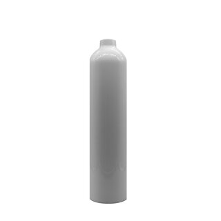 MES 7L/ 200 bar alu cylinder, white
