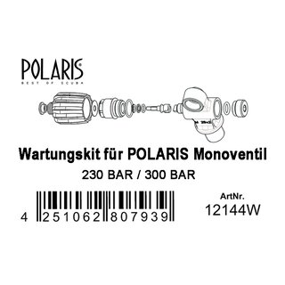 Polaris Wartungssatz fr Ventil 12144