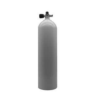 MES 11,1 L,  207 bar alu cylinder, white with Pro valve 12544-LI