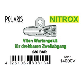 Polaris Viton Wartungssatz fr Zweitabgang 14001